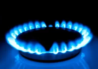 Natural Gas Blue Flame