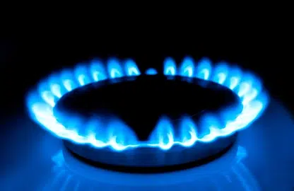 Natural Gas Blue Flame